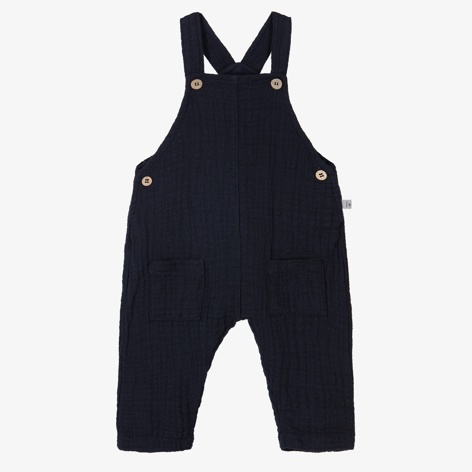 1 + In The Family Boys Navy Blue Cotton Dungarees 1 1 + In The Family Boys Navy Blue Cotton Dungarees