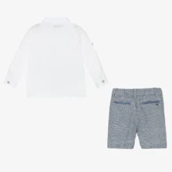 Abel & Lula Boys Blue Houndstooth Check Shorts Set -Outlet Little Gents Set Store abel lula boys blue houndstooth check shorts set 491272 8ba72b9346392dd0bab2aaa11451d3e124db1e2c