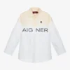 AIGNER Boys Blue & Yellow Shirt
