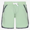 AIGNER Boys Green Cotton Shorts