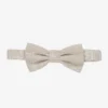 Alviero Martini Beige Geo Map Bow Tie (8cm)