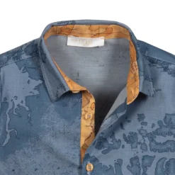 Alviero Martini Blue Geo Map Cotton Shirt -Outlet Little Gents Set Store alviero martini blue geo map cotton shirt 383739 1593303fb4802da5ffd7eb0232761a6a211f2d5b