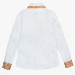 Alviero Martini Boys Blue & Beige Geo Map Shirt -Outlet Little Gents Set Store alviero martini boys blue beige geo map shirt 493711 d0e8cba269b4153094e97420a62e082263fb5d80