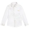 Alviero Martini Boys Geo Map Cotton Shirt