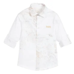 Alviero Martini Boys Geo Map Cotton Shirt -Outlet Little Gents Set Store alviero martini boys geo map cotton shirt 304672 c58d13fda563cf94f4c697ee15b2b61118026355