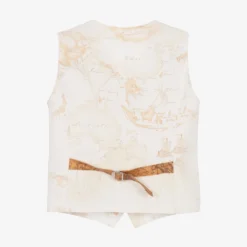 Alviero Martini Boys Geo Map Waistcoat -Outlet Little Gents Set Store alviero martini boys geo map waistcoat 426032 461c02db4fba9921facdc454103d19997f17c82e