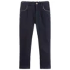 Alviero Martini Navy Blue Cotton Trousers