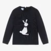 Artesanía Granlei Blue Knitted Bunny Sweater