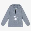 Artesanía Granlei Boys Blue Knitted Hoodie
