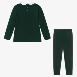 Artesanía Granlei Boys Green Knitted Trouser Set -Outlet Little Gents Set Store artesania granlei boys green knitted trouser set 470867 059596a57074bfb3ca8deeae2096b585e5506fc2