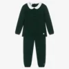 Artesanía Granlei Boys Green Knitted Trouser Set