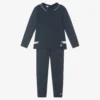 Artesanía Granlei Boys Navy Blue Knitted Trouser Set