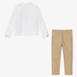 Babidu Boys Beige & White Trouser Set 7 Babidu Boys Beige & White Trouser Set -Outlet Little Gents Set Store babidu boys beige white trouser set 471604 e3959ffb989a9af1e340ea8e030c44ab63e0d537
