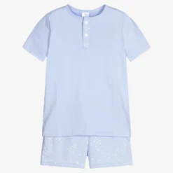 Babidu Boys Pale Blue Short Pyjamas