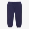 Balenciaga Navy Blue Cotton Joggers
