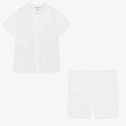 Beatrice & George Boys White Cotton Buster Suit -Outlet Little Gents Set Store beatrice george boys white cotton buster suit 381312 1e17d0f675bc13369b8e655a11a1ce5d871a534a