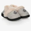 Beau KiD Boys Grey Slippers