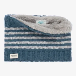 Boboli Blue & Grey Knitted Snood -Outlet Little Gents Set Store boboli blue grey knitted snood 397771 254346386a11e8c167a60014e737051228d1684f