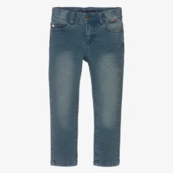 Boboli Boys Blue Cotton Denim Jeans