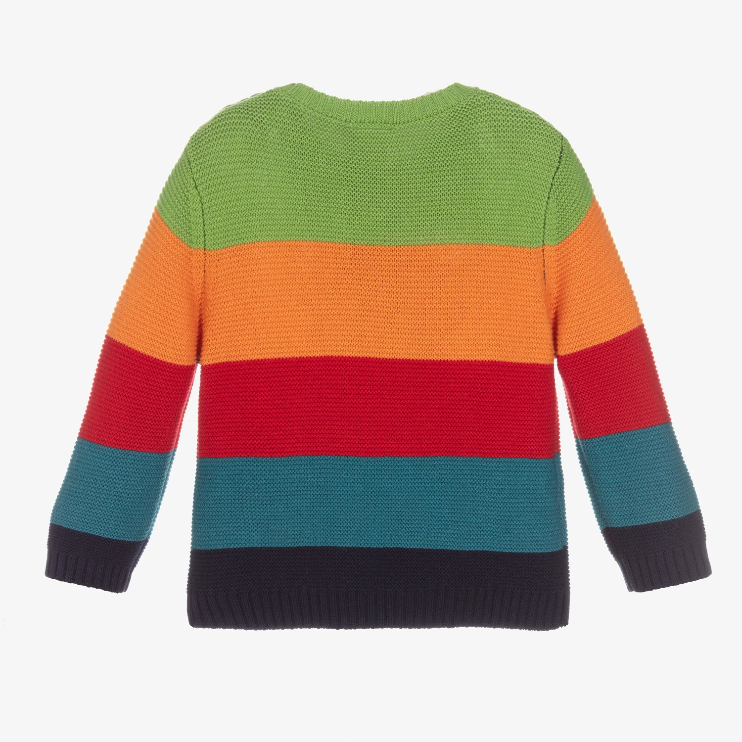 Boboli Boys Striped Knitted Sweater 2 Boboli Boys Striped Knitted Sweater - Image 2