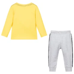 Boboli Boys Yellow & Grey Trouser Set -Outlet Little Gents Set Store boboli boys yellow grey trouser set 376953 061d7f9b83b395c25945b7e3b2084d0126d9cf32