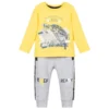 Boboli Boys Yellow & Grey Trouser Set