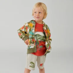 Boboli Red & Beige Safari Shorts Set -Outlet Little Gents Set Store boboli red beige safari shorts set 422620 9dfd004b311c29d380629cd82e8d23dd79127bc5 outfit