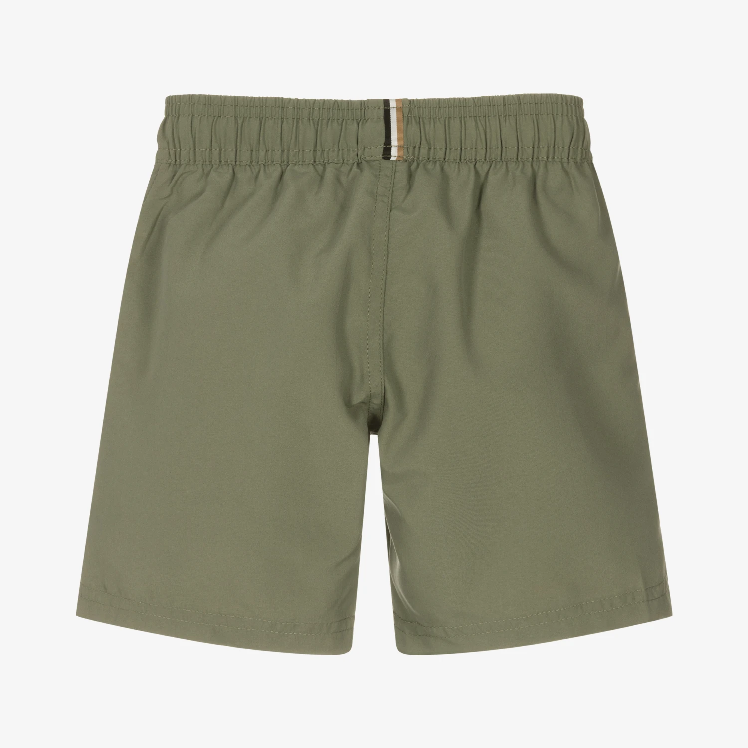 BOSS Boys Green Magic Logo Swim Shorts 2 BOSS Boys Green Magic Logo Swim Shorts - Image 2