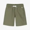 BOSS Boys Green Magic Logo Swim Shorts