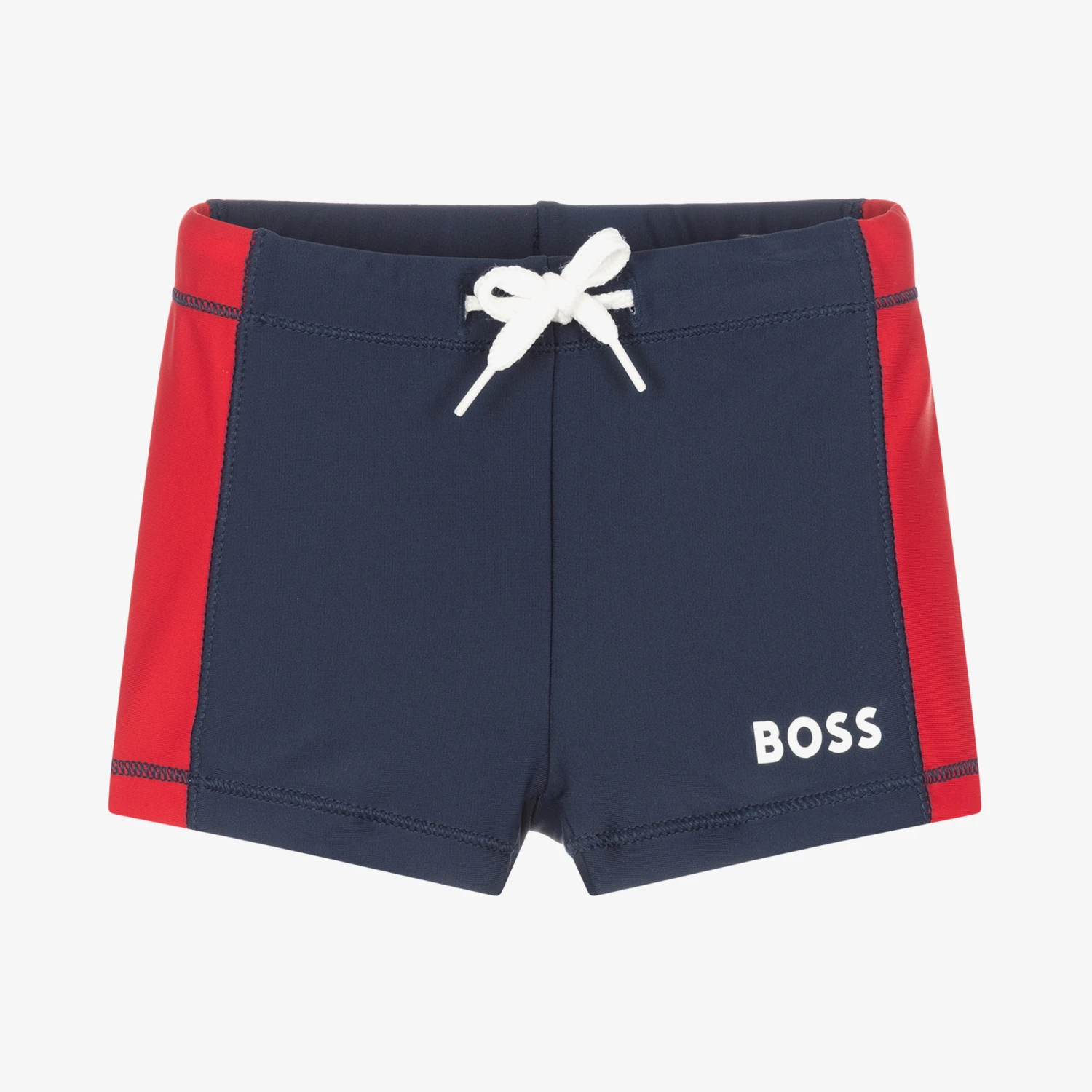 BOSS Boys Navy Blue Swim Shorts 1 BOSS Boys Navy Blue Swim Shorts