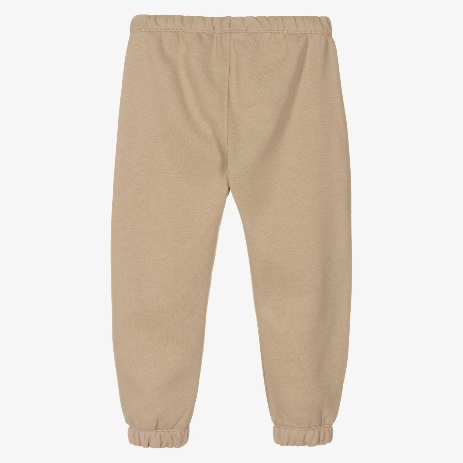 Calvin Klein Jeans Boys Beige Logo Joggers 2 Calvin Klein Jeans Boys Beige Logo Joggers - Image 2