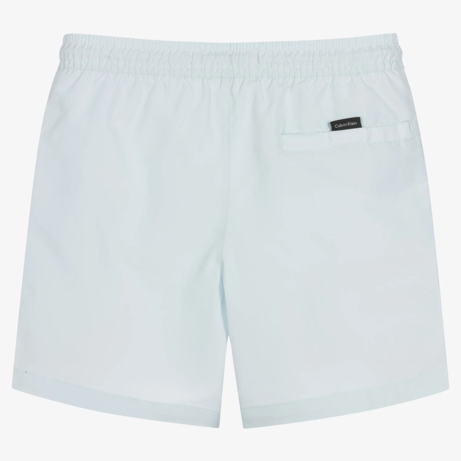 Calvin Klein Boys Blue Logo Tape Swim Shorts 2 Calvin Klein Boys Blue Logo Tape Swim Shorts - Image 2