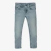 Calvin Klein Jeans Boys Blue Slim Fit Denim Jeans