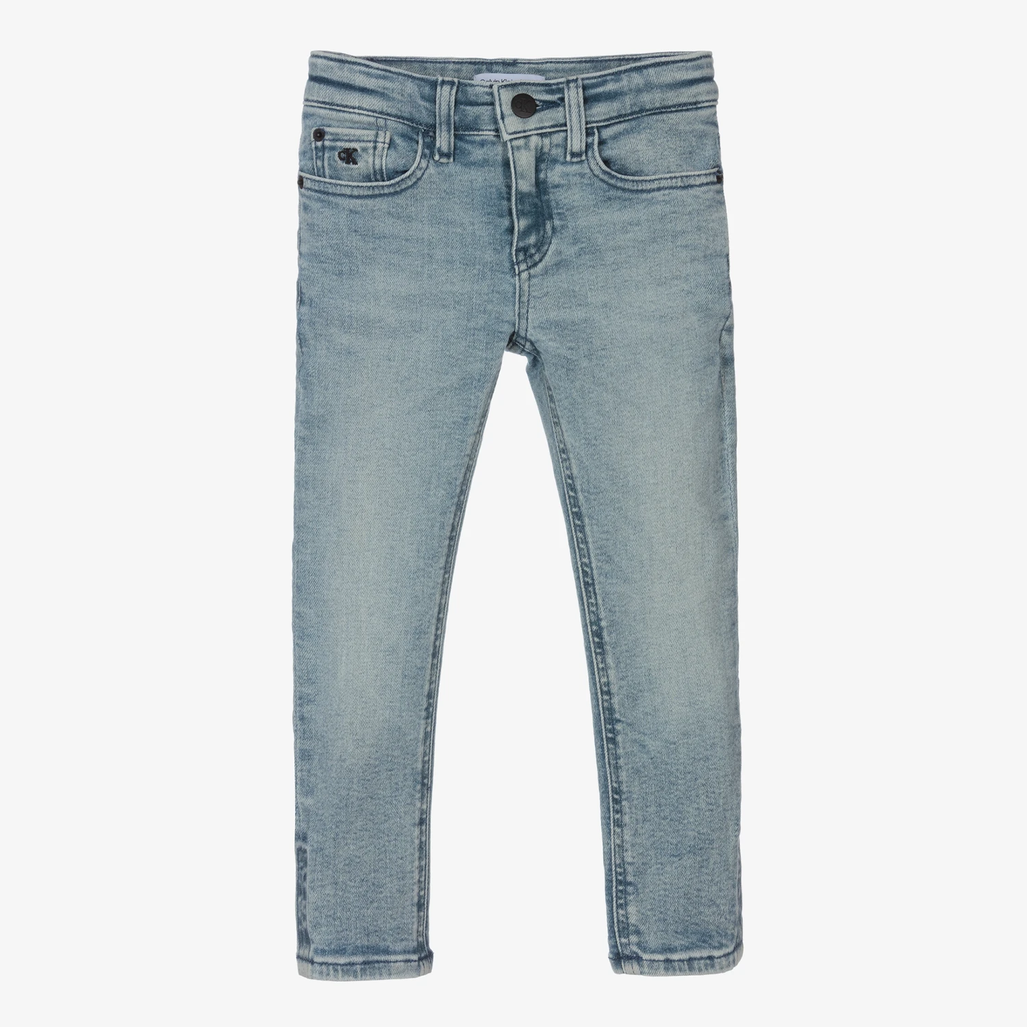 Calvin Klein Jeans Boys Blue Slim Fit Denim Jeans 1 Calvin Klein Jeans Boys Blue Slim Fit Denim Jeans