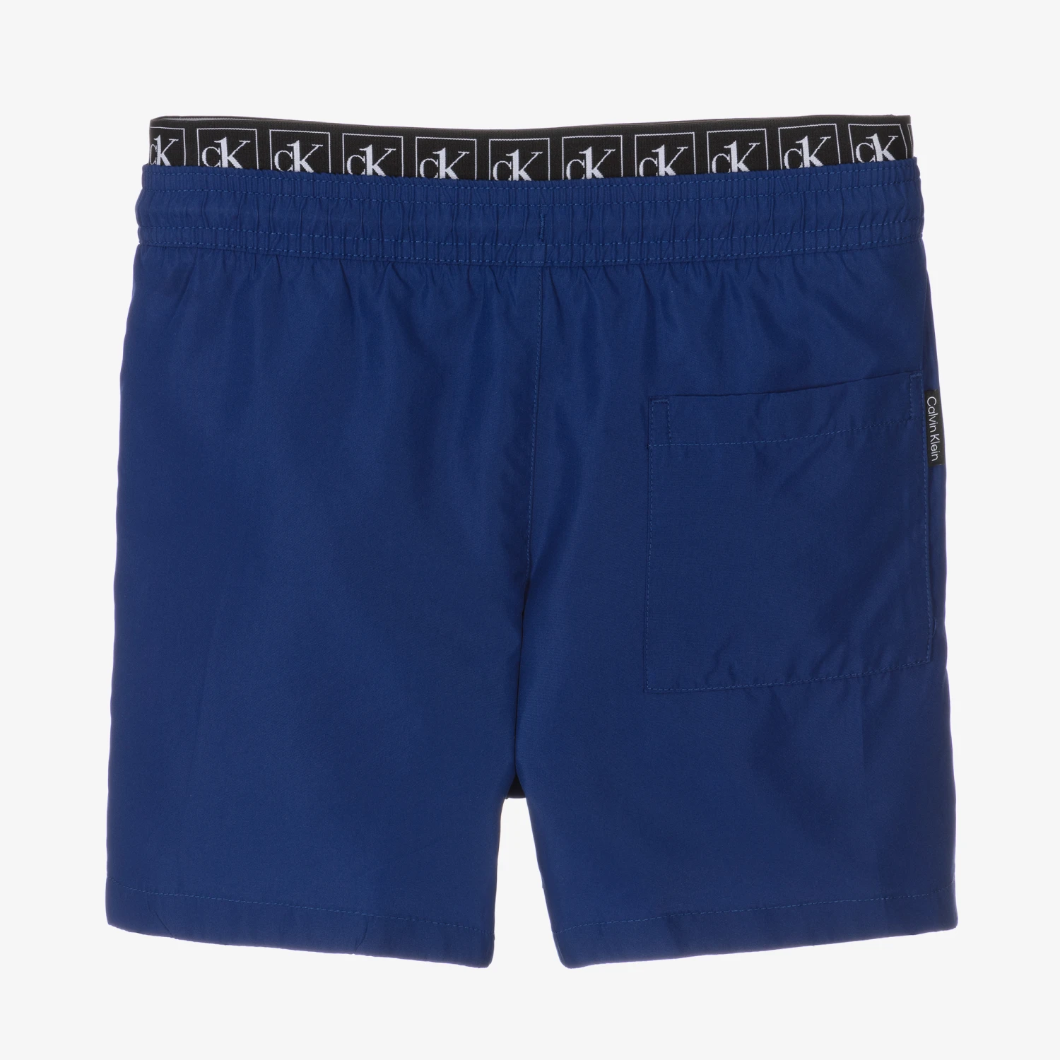 Calvin Klein Boys Blue Swim Shorts 2 Calvin Klein Boys Blue Swim Shorts - Image 2