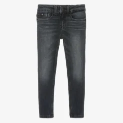 Calvin Klein Jeans Boys Dark Blue Skinny Jeans