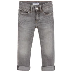 Calvin Klein Jeans Boys Grey Slim-Fit Denim Jeans -Outlet Little Gents Set Store calvin klein boys grey slim fit denim jeans 247580 d598f9f0a581bc953c7beb737102e6ef981e1520
