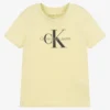 Calvin Klein Jeans Green Cotton Logo T-Shirt