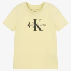 Calvin Klein Jeans Green Cotton Logo T-Shirt
