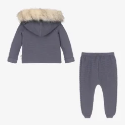 Caramelo Kids Boys Blue Cotton Knit Trousers Set -Outlet Little Gents Set Store caramelo kids boys blue cotton knit trousers set 537529 9c708943f3206cc602c884b67bc9c52dc1d930fd