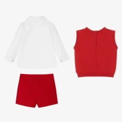 Caramelo Kids Boys Red Festive Shorts Set -Outlet Little Gents Set Store caramelo kids boys red festive shorts set 493604 1b57812cf643953b91d7e090aaa79f80324279d8