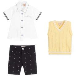 Caramelo Kids Boys Yellow & Blue Shorts Set -Outlet Little Gents Set Store caramelo kids boys yellow blue shorts set 287987 4146a7c43fb54aa6dd86cc1d5d35092a1a5f037f