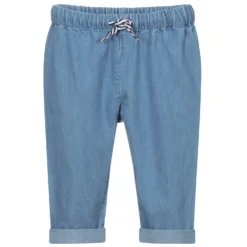 Carrement Beau Carrément Beau Boys Blue Cotton Trousers