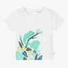 Carrement Beau Carrément Beau Boys White Cotton Chameleon T-shirt