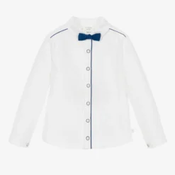 Carrement Beau Carrément Beau Boys White Cotton Shirt