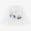 Carrement Beau Carrément Beau White Organic Cotton Top