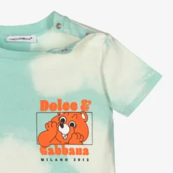 Dolce & Gabbana Baby Boys Blue Cotton T-Shirt -Outlet Little Gents Set Store dolce gabbana baby boys blue cotton t shirt 425078 337c6c82370df843c8bef9f19ee33534c9150e72
