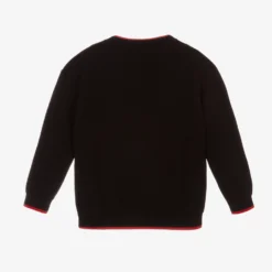 Dolce & Gabbana Boys Black Wool Logo Sweater -Outlet Little Gents Set Store dolce gabbana boys black wool logo sweater 424970 799f276a13e369630fb6183a24ef7e46341b002b