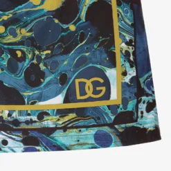Dolce & Gabbana Boys Blue Marble Swim Shorts -Outlet Little Gents Set Store dolce gabbana boys blue marble swim shorts 425058 a098f652960142f80206f2251211c043f1f885da