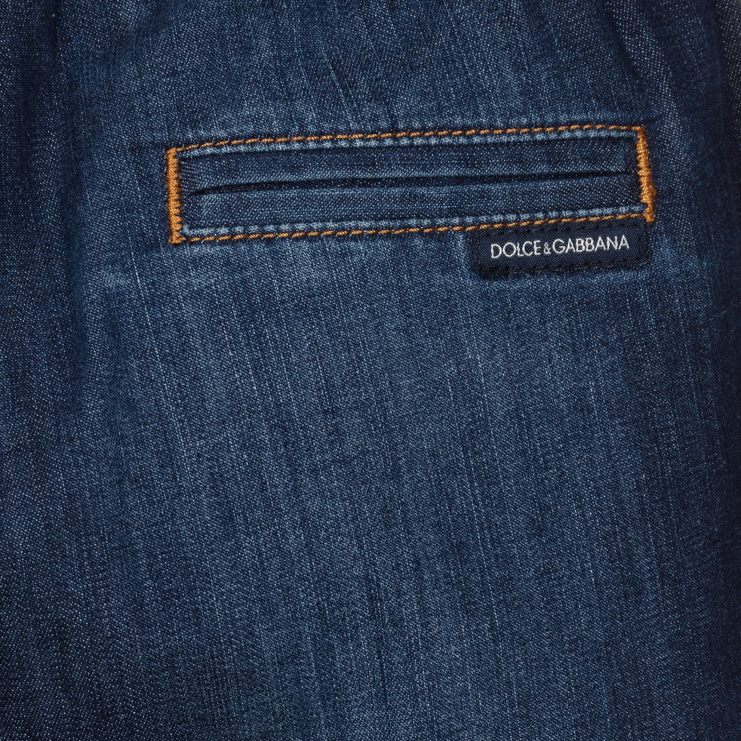 Dolce & Gabbana Boys Blue Pull-On Style Jeans 3 Dolce & Gabbana Boys Blue Pull-On Style Jeans - Image 3